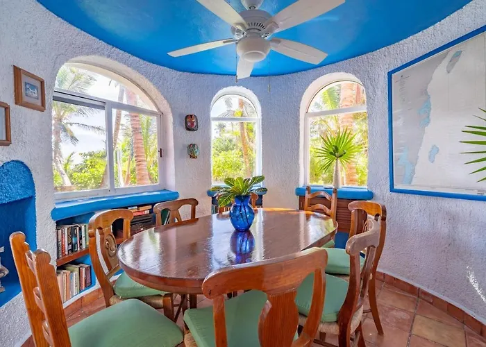 Pousada Casa Luna Ocean Front In Half Moon Bay Akumal